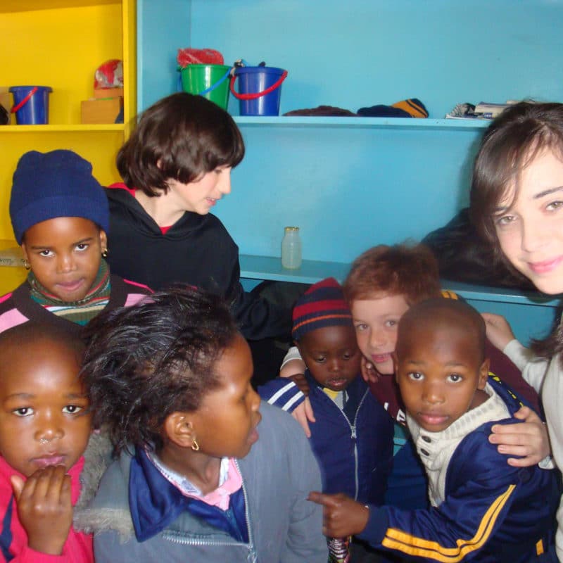 kids in cape town south africa classroom
