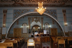 Tbilisi synagogue interior