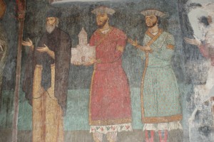 Three wise men mural 