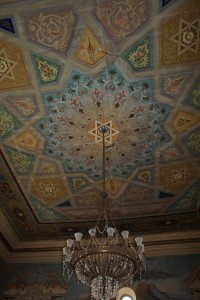 Kutaisi synagogue -ceiling