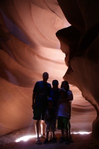 Family time in the Canyon