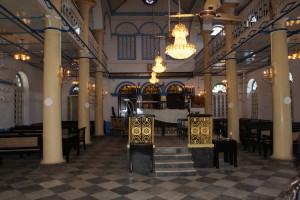 Yangon synagogue interior