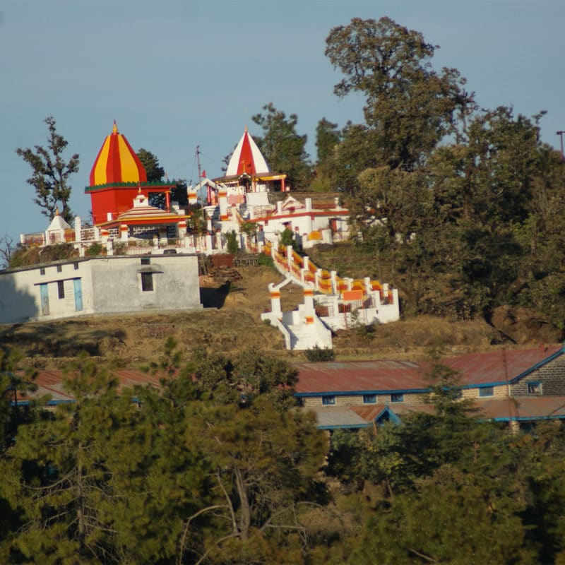 India temple himalayan foothills