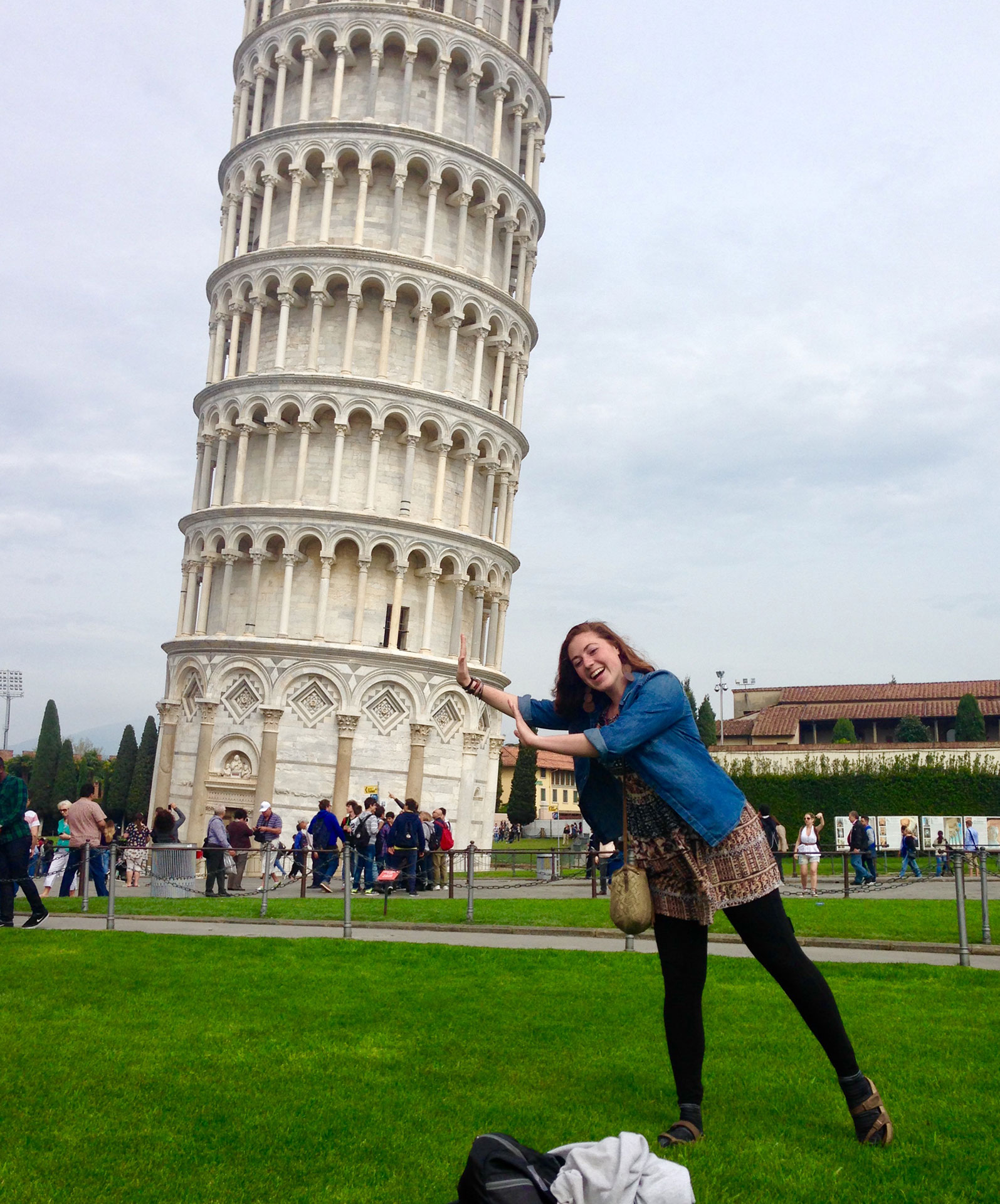 pisa tower in italy