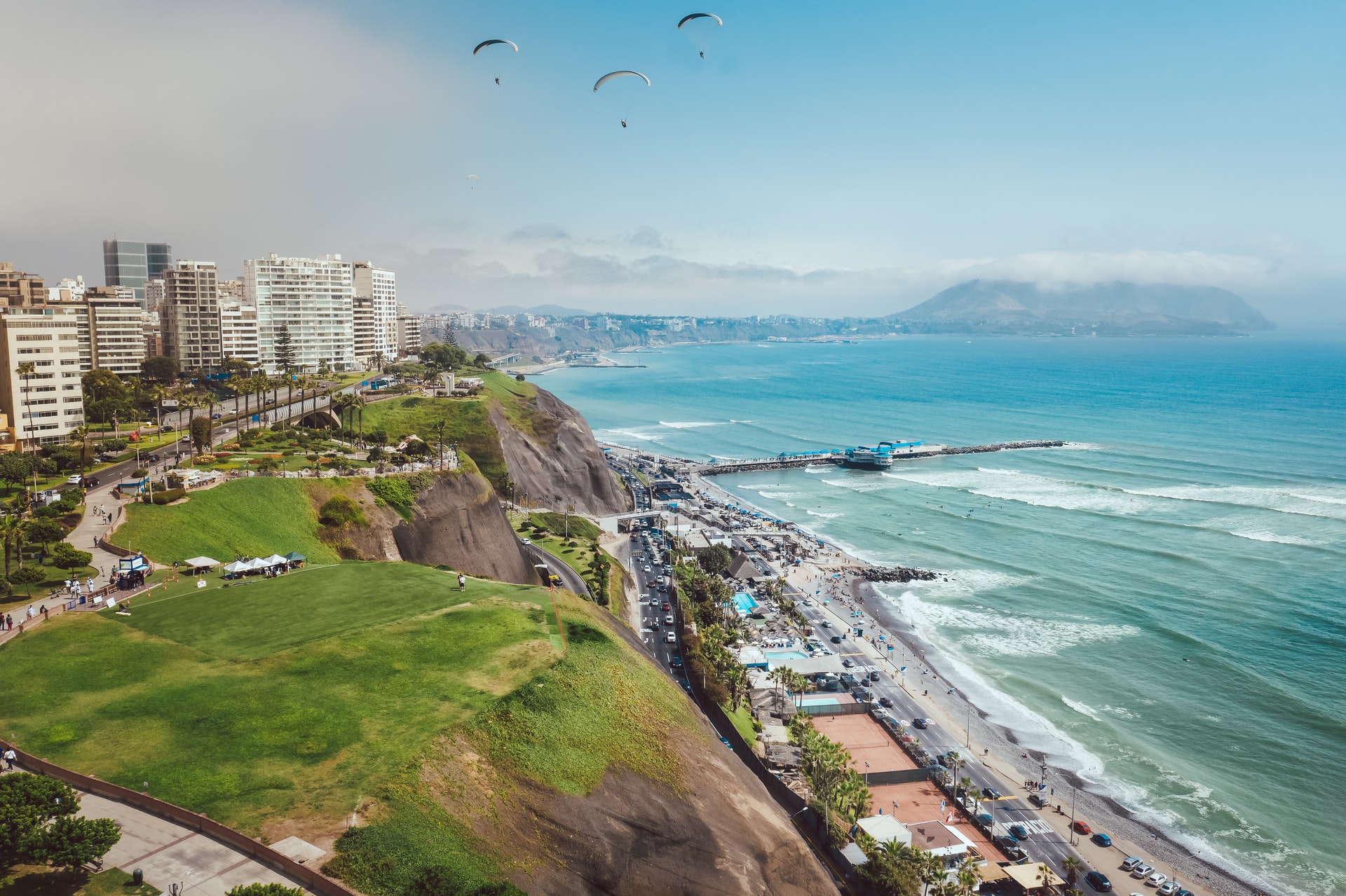 City of Lima in Peru