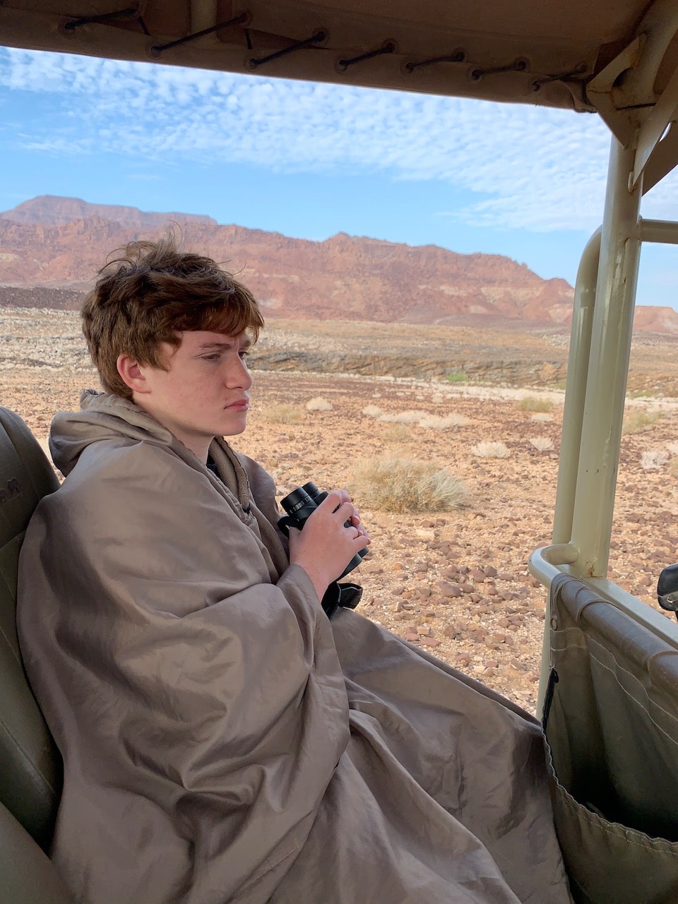 Namibia with Kids – Day 6: On safari in search of the Desert Elephants, and Etosha lions!