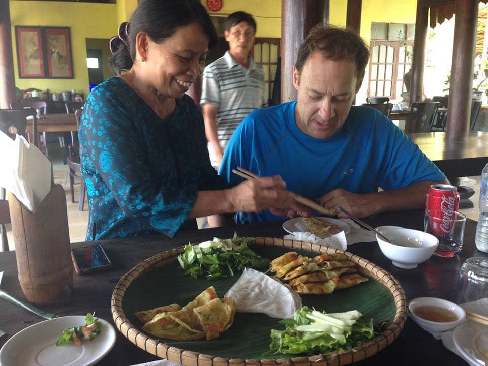 Local dining in Vietnam